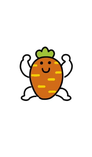 あまいニンジンの着せ替えメイン画像
