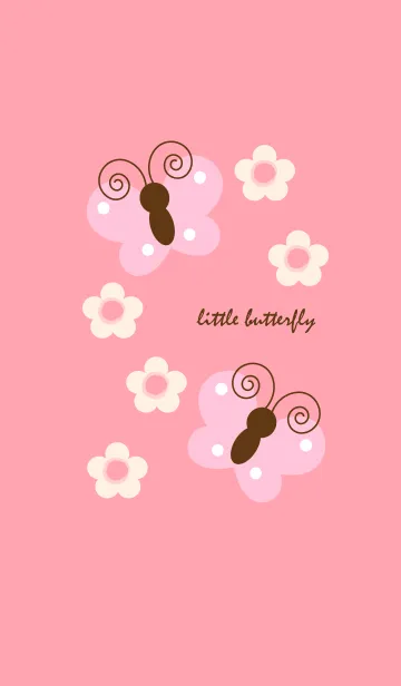 [LINE着せ替え] vintage butterfly theme 33の画像1