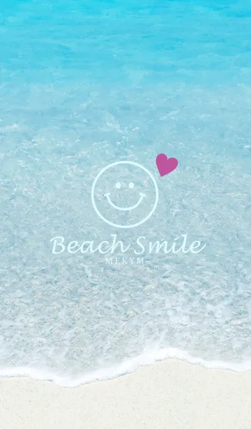 [LINE着せ替え] Love Beach Smile -MEKYM- 21の画像1
