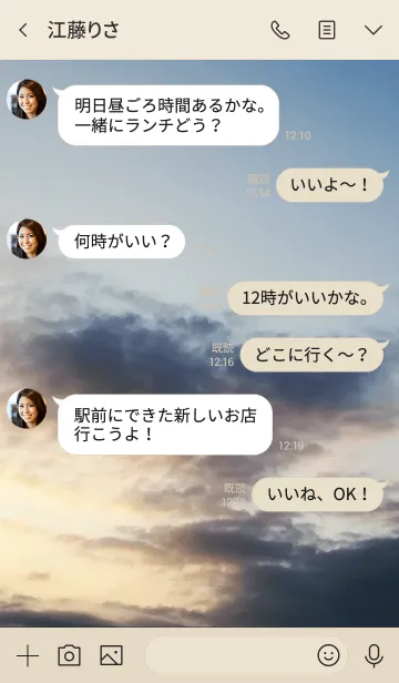 [LINE着せ替え] ある本を読んだら重い塊に心を掴まれた。の画像4