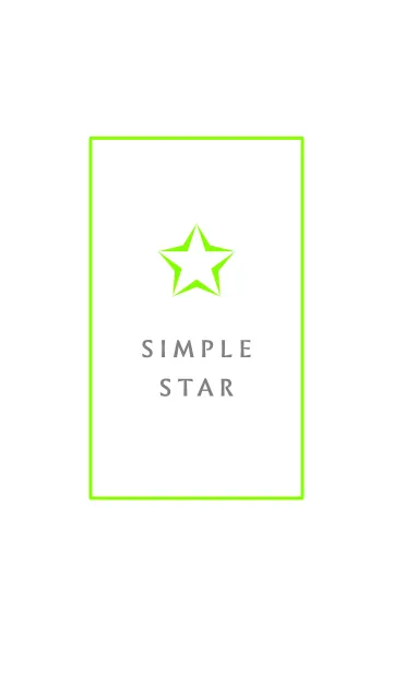 [LINE着せ替え] シンプルスター 03の画像1