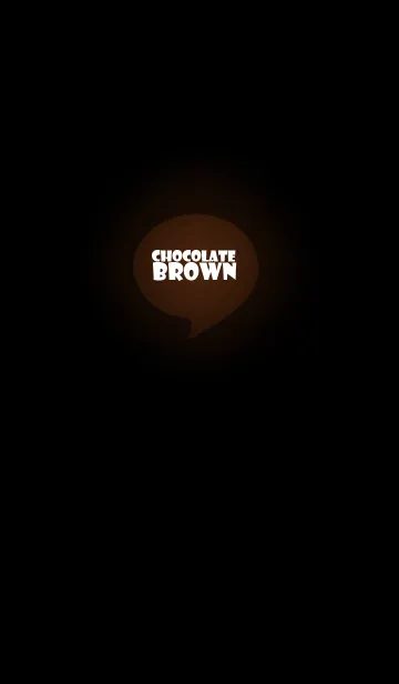 [LINE着せ替え] Chocolate Brown In Black Vr.4 (jp)の画像1
