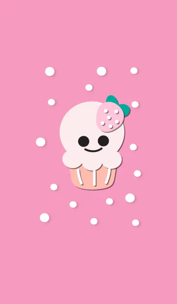 [LINE着せ替え] lovely smily cake 14 :)の画像1