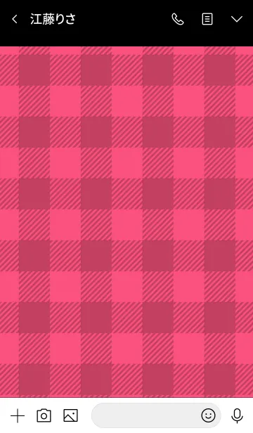 [LINE着せ替え] ザ チェック 042の画像3