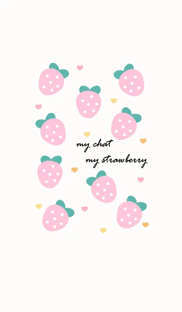 [LINE着せ替え] lovely strawberry 12 ^^の画像1