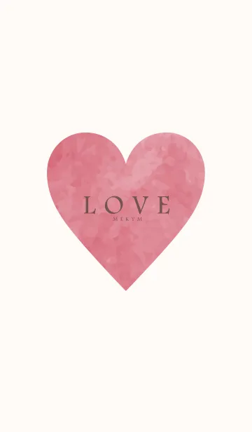 [LINE着せ替え] SIMPLE LOVE 26 -MEKYM-の画像1