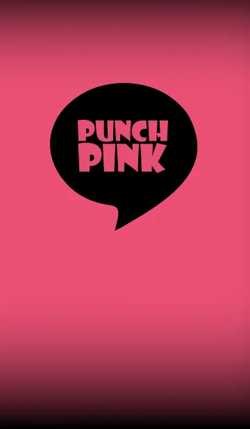 [LINE着せ替え] Punch Pink And Black Vr.4 (jp)の画像1