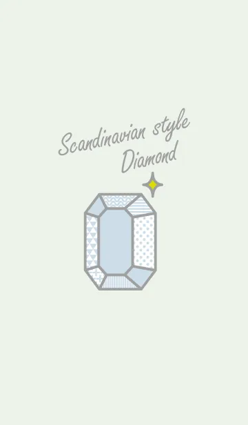 [LINE着せ替え] 北欧風 / Diamond_simpleの画像1