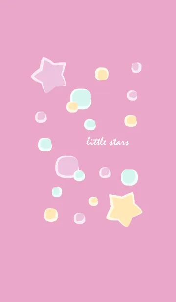 [LINE着せ替え] Little stars theme 32 :)の画像1