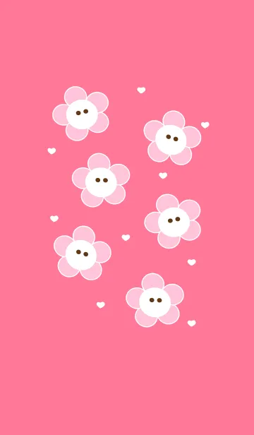 [LINE着せ替え] little flower theme 36 :)の画像1