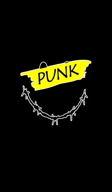 [LINE着せ替え] パンク スマイル 01の画像1