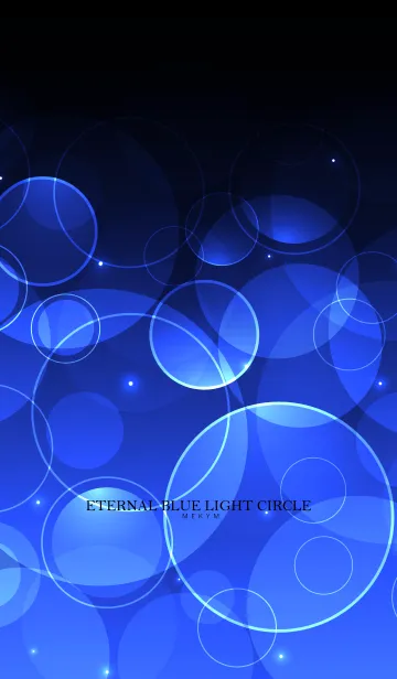 [LINE着せ替え] ETERNAL BLUE LIGHT CIRCLEの画像1