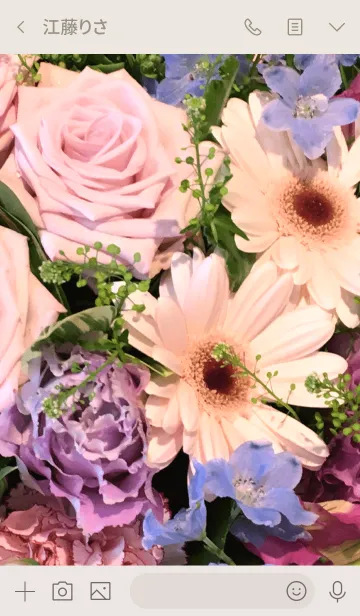 [LINE着せ替え] FLOWER -beautiful- 19の画像3